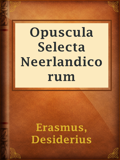 Title details for Opuscula Selecta Neerlandicorum by Hector Treub - Available